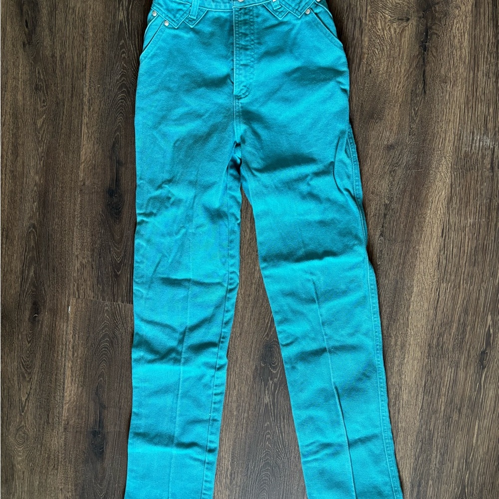 Rockies High Rise Women Jeans - Teal